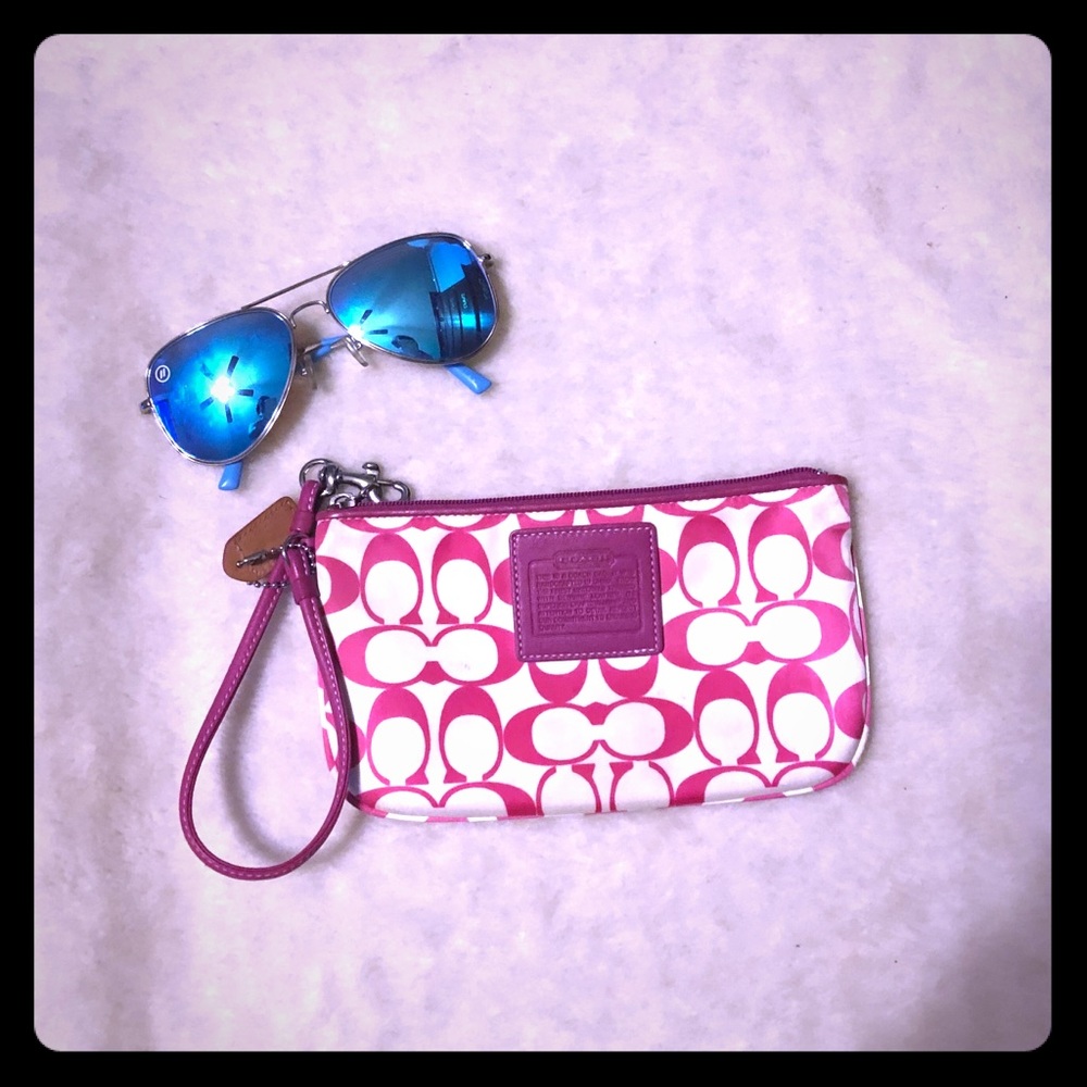 Authentic Coach Wristlet